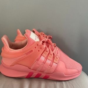 Pink Adidas Tennis Shoes